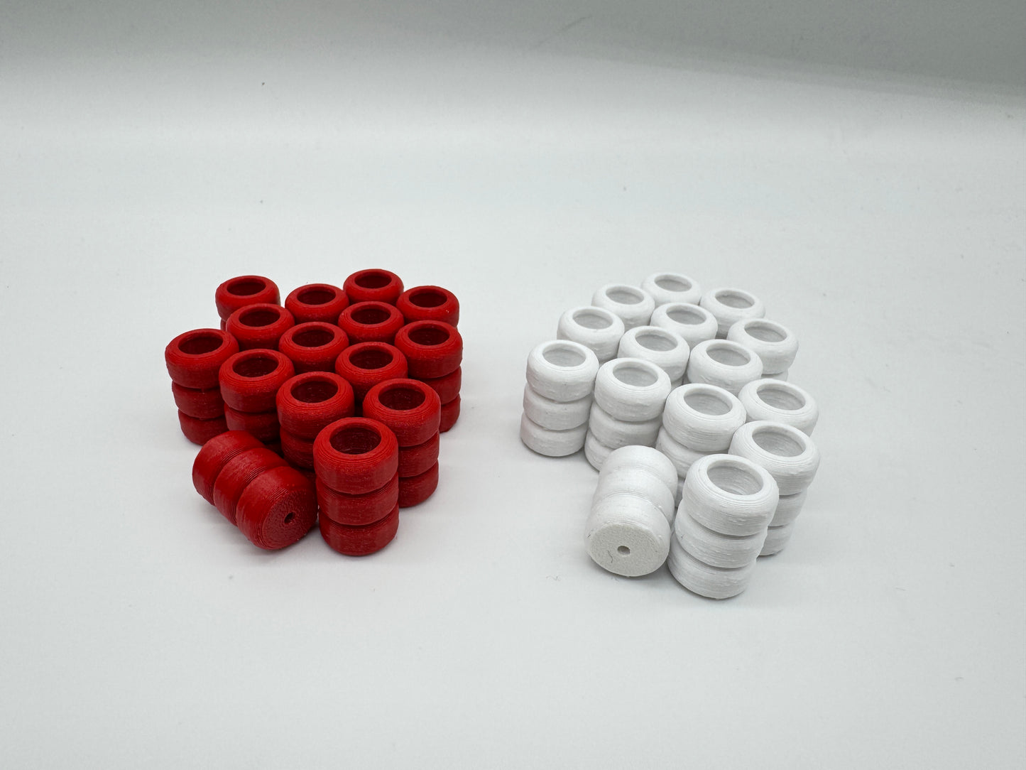 Carrera Hybrid 1:50 Reifenstapel 30x für Rennbahn-Dekoration Deko Diorama Absperrung