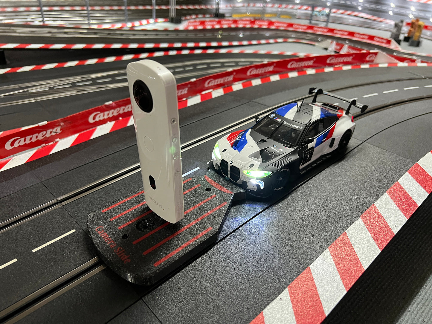 Slotcar Carrera Kamera Schlitten 132 124 Slot Car Action Cam Camera Slide Set