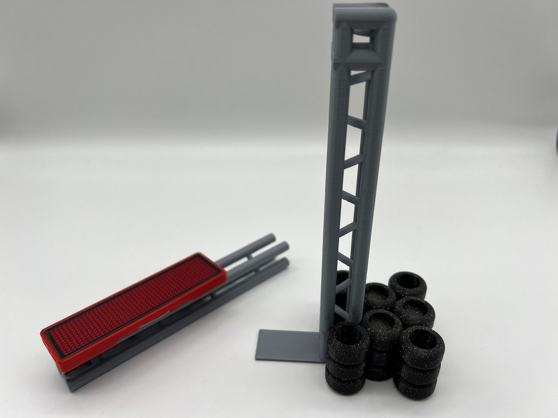 Slotcar Carrera LED Schild Bahndeko Werbetafel Infoschild Slot Car 124 132