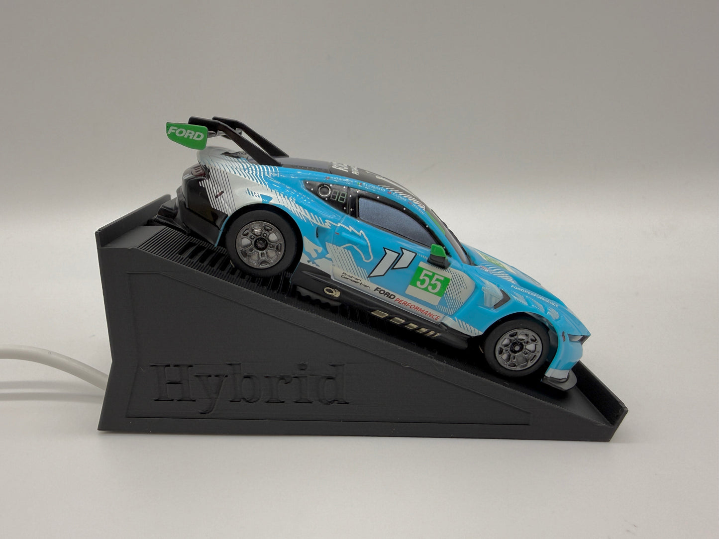 Carrera Hybrid 1:50 Ladestation 2x für USB-Kabel - Rennbahn-Dekoration Stand Ständer Tankstelle