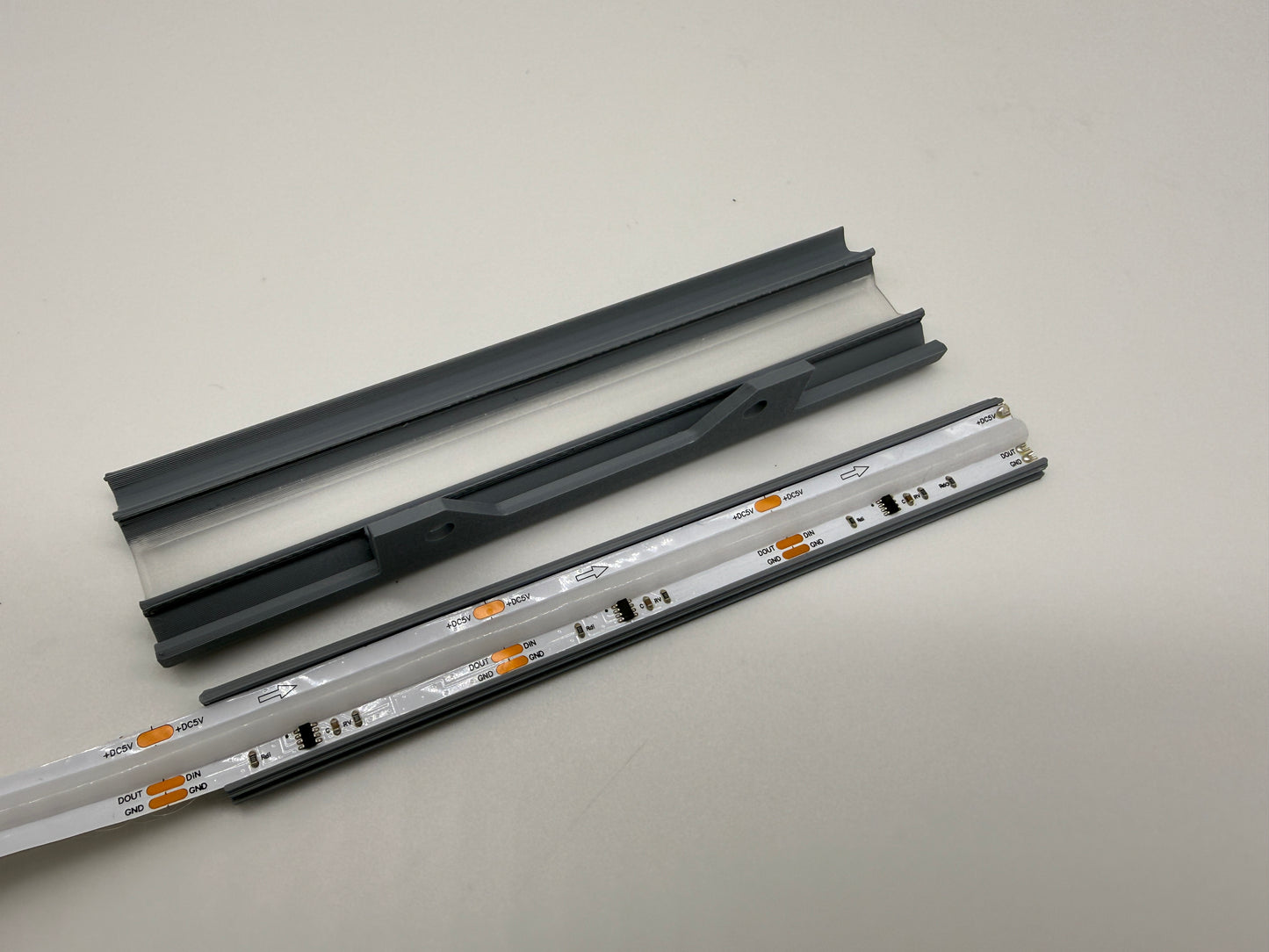 Slotcar Carrera Leitplanke Schutzplanke 1m Bande für LED Beleuchtung Rennbahn-Dekoration Bahndeko Modellbau Slot Car Diorama 124 132