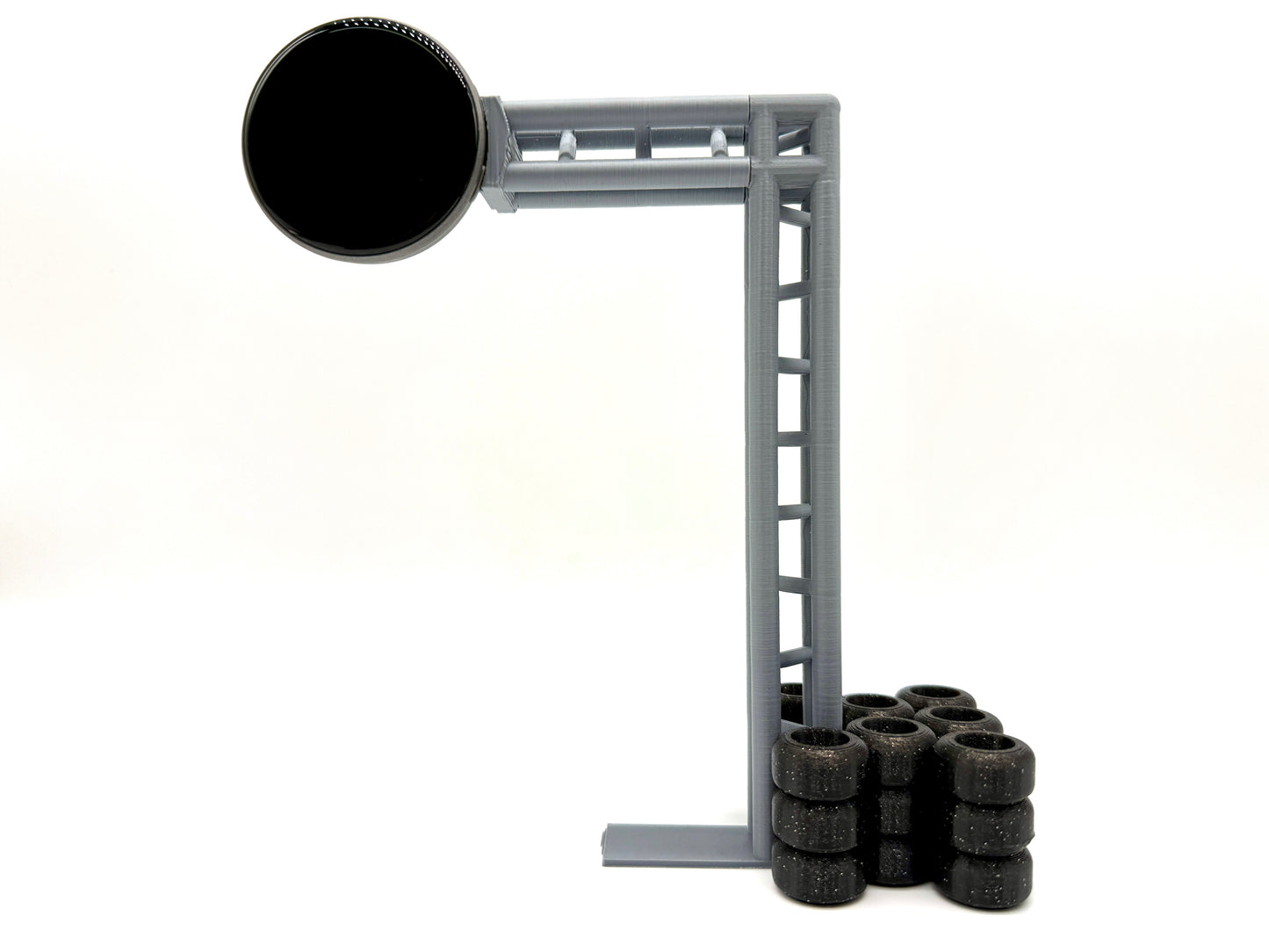 Slotcar Carrera OLED Schild Rund Bahndeko Werbetafel Infoschild Slot Car 124 132