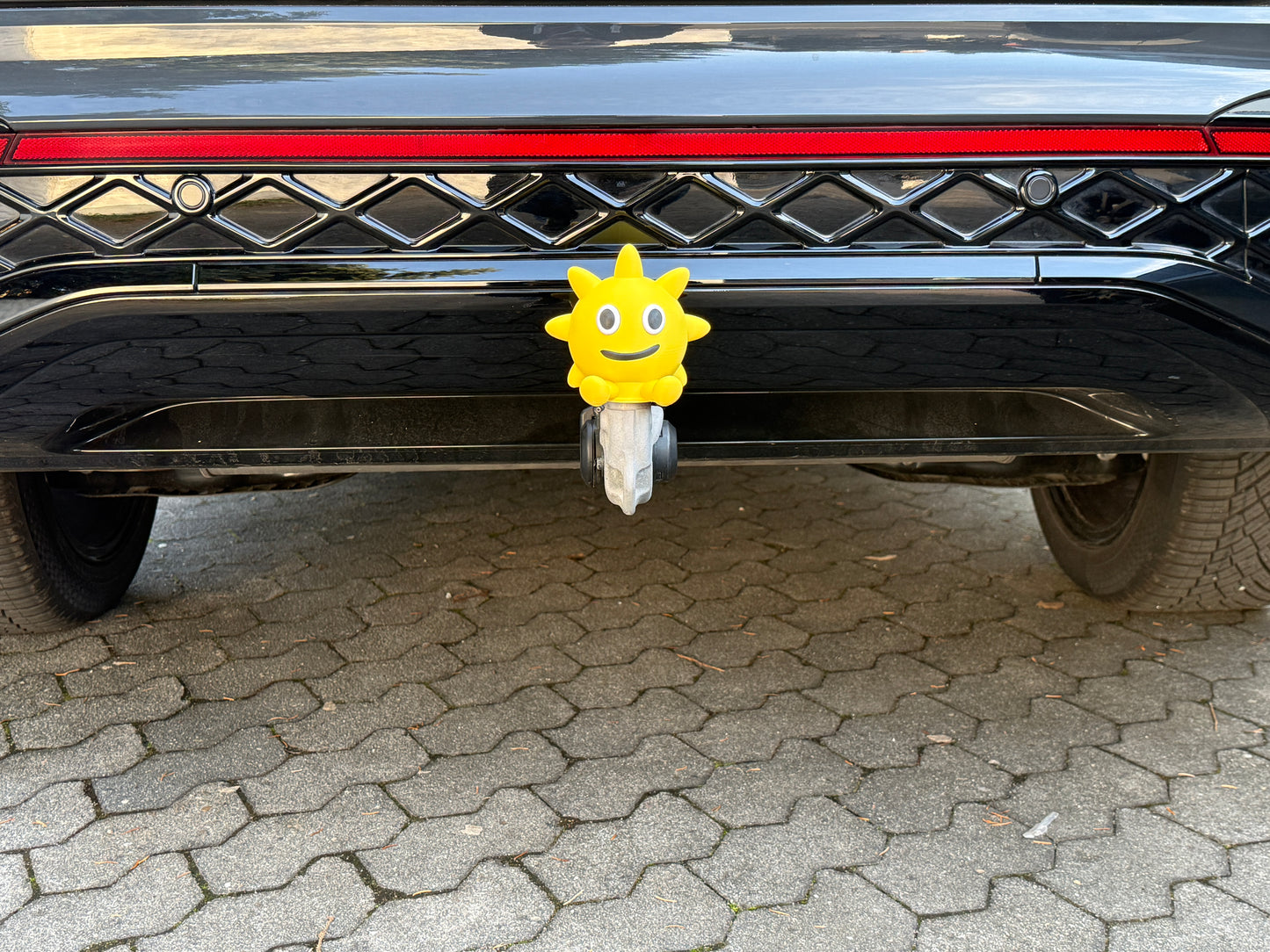 Kappe AHK Anhängerkupplung Abdeckung Kugelkopf Schutzkappe Abdeckkappe Cover Tow Ball Cover für Auto Quad Van Wohnmobil Transporter Kombi Trike SUV Camper