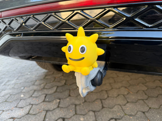 Kappe AHK Anhängerkupplung Abdeckung Kugelkopf Schutzkappe Abdeckkappe Cover Tow Ball Cover für Auto Quad Van Wohnmobil Transporter Kombi Trike SUV Camper