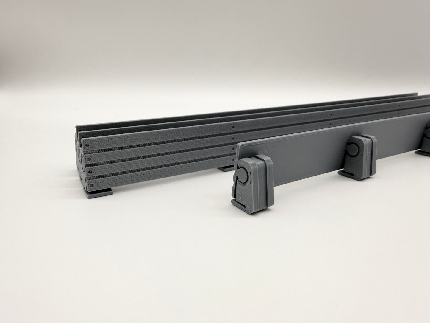 Carrera Hybrid 1:50 Leitplanke Flex 4x Rennbahn-Dekoration Deko Diorama Boxenmauer Absperrung