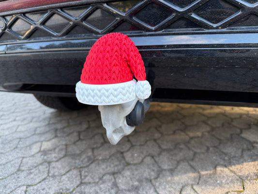 Kappe AHK Anhängerkupplung Abdeckung Kugelkopf Schutzkappe Abdeckkappe Cover Tow Ball Cover für Auto Quad Van Wohnmobil Transporter Kombi Trike SUV Camper Weihnachten