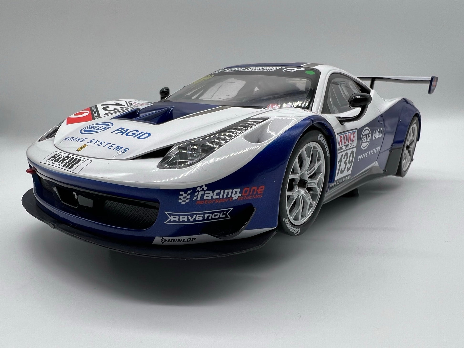 Slotcar Carrera 1:24 124 Auto Car Stand Ständer Display 10x Bahndekoration Rennbahn-Dekoration Slot Car