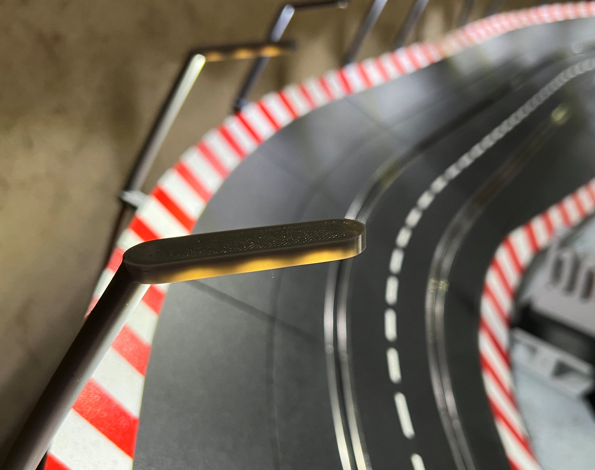 Slotcar Carrera LED Bahnbeleuchtung Flex TPU Flutlicht 5x für Rennbahn-Dekoration Bahndeko Modellbau Slot Car Diorama 124 132